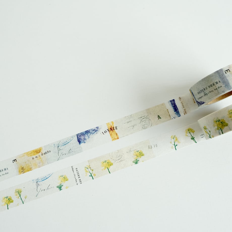 Yohaku Washi Tape - Nanohana