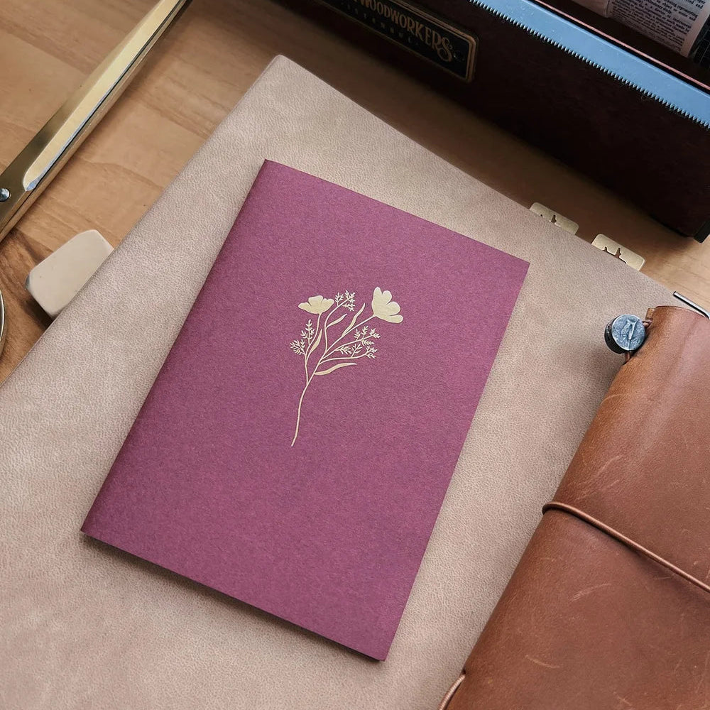 Sarica Studio Embossed TN Notebook - Passport Size