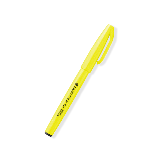 Pentel Arts Sign Pen Brush Tip