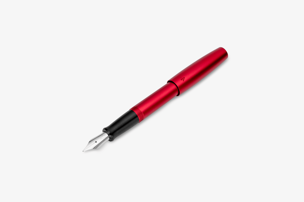 Gravitas Entry Fountain Pen - Aluminum Red