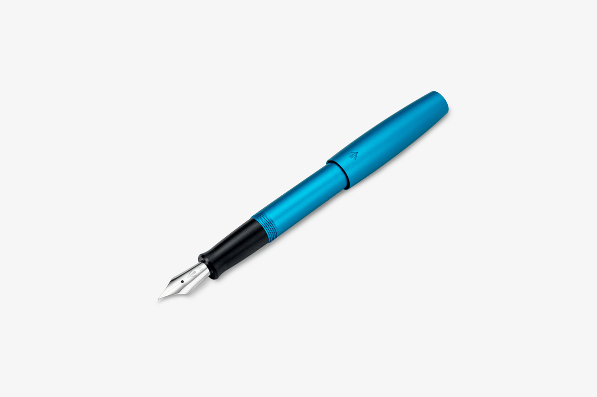 Gravitas Entry Fountain Pen - Aluminum Turquoise