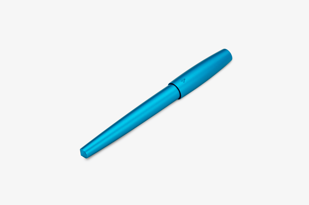 Gravitas Entry Fountain Pen - Aluminum Turquoise