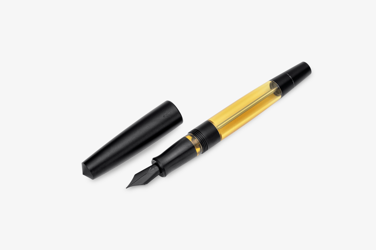 Gravitas Vac 2.0 Fountain Pen - Aluminum Black