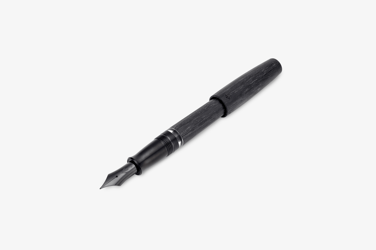 Gravitas Piston Fountain Pen - Carbon Black (Limited Edition)