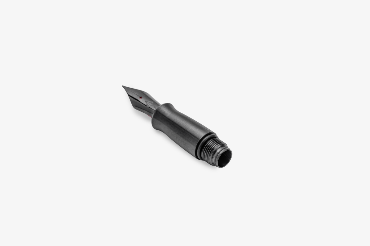 Gravitas Pocket Eyedropper Fountain Pen - Pultruded Carbon Fiber