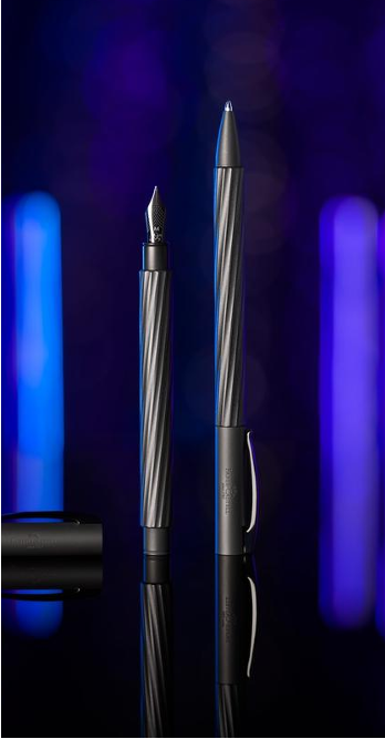 Faber-Castell Ambition Italic Ballpoint Pen - Obsidian