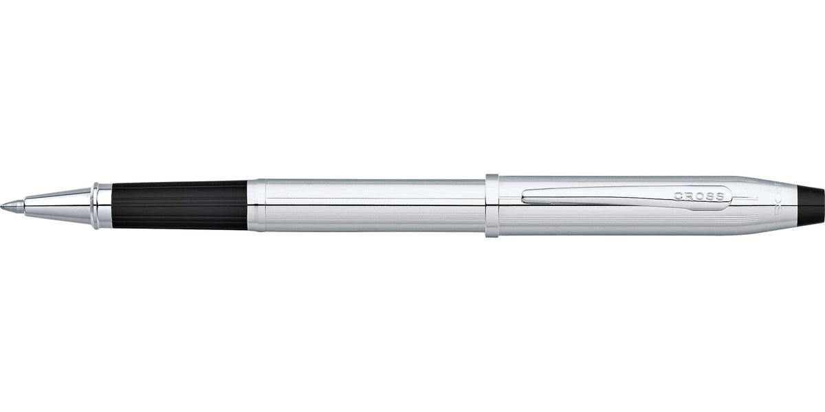 Century II Lustrous Chrome Rollerball Pen - view 3