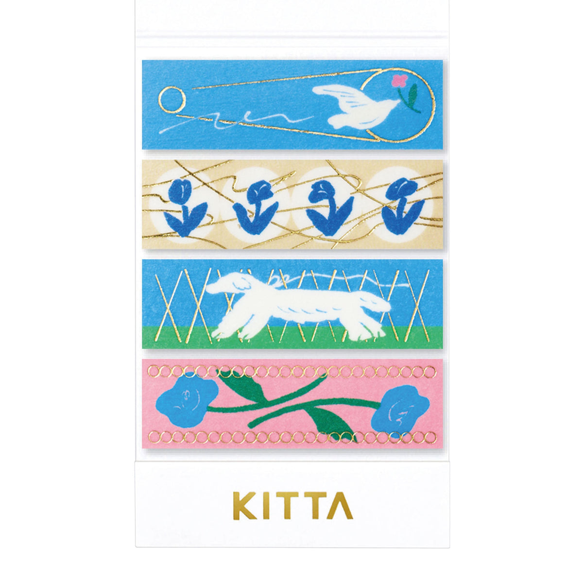 KITTA Portable Washi Decorative Tape - Basic - Waltz