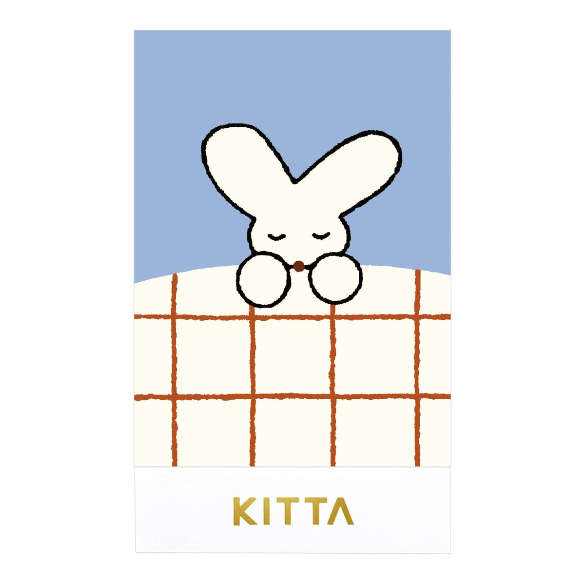 KITTA Portable Washi Decorative Tape - Clear - Bedtime