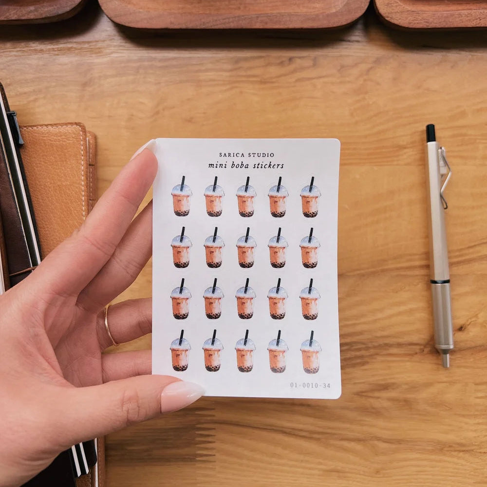 Sarica Studio Mini Boba Stickers