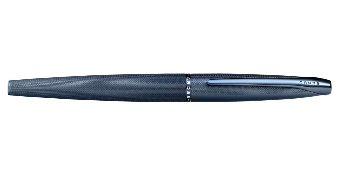ATX Sandblasted Dark Blue Rollerball Pen - view 5