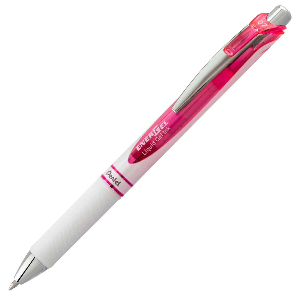 Pentel EnerGel Pearl Retractable Gel Pen - Pink / .7mm
