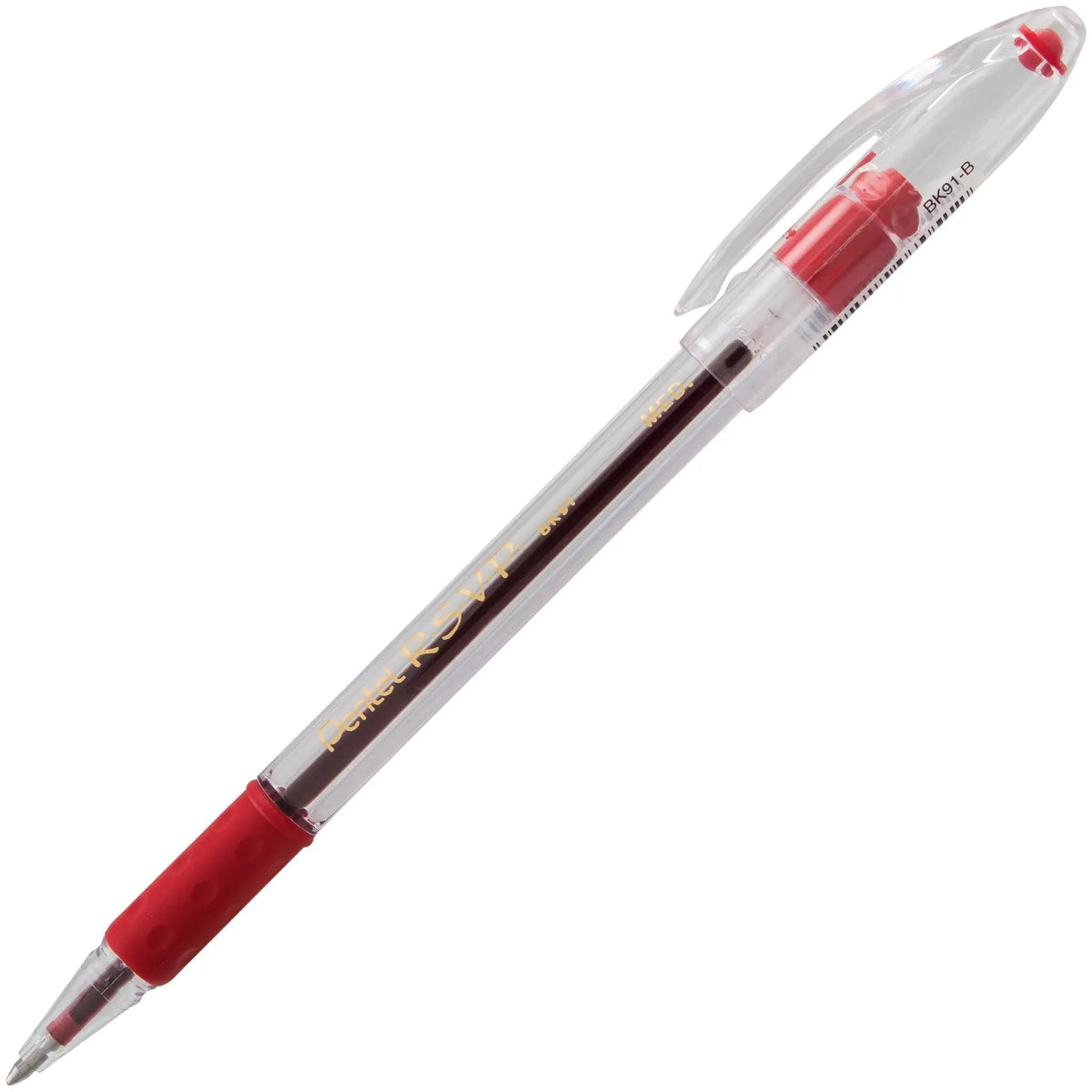 Pentel RSVP Ballpoint Pen - Red