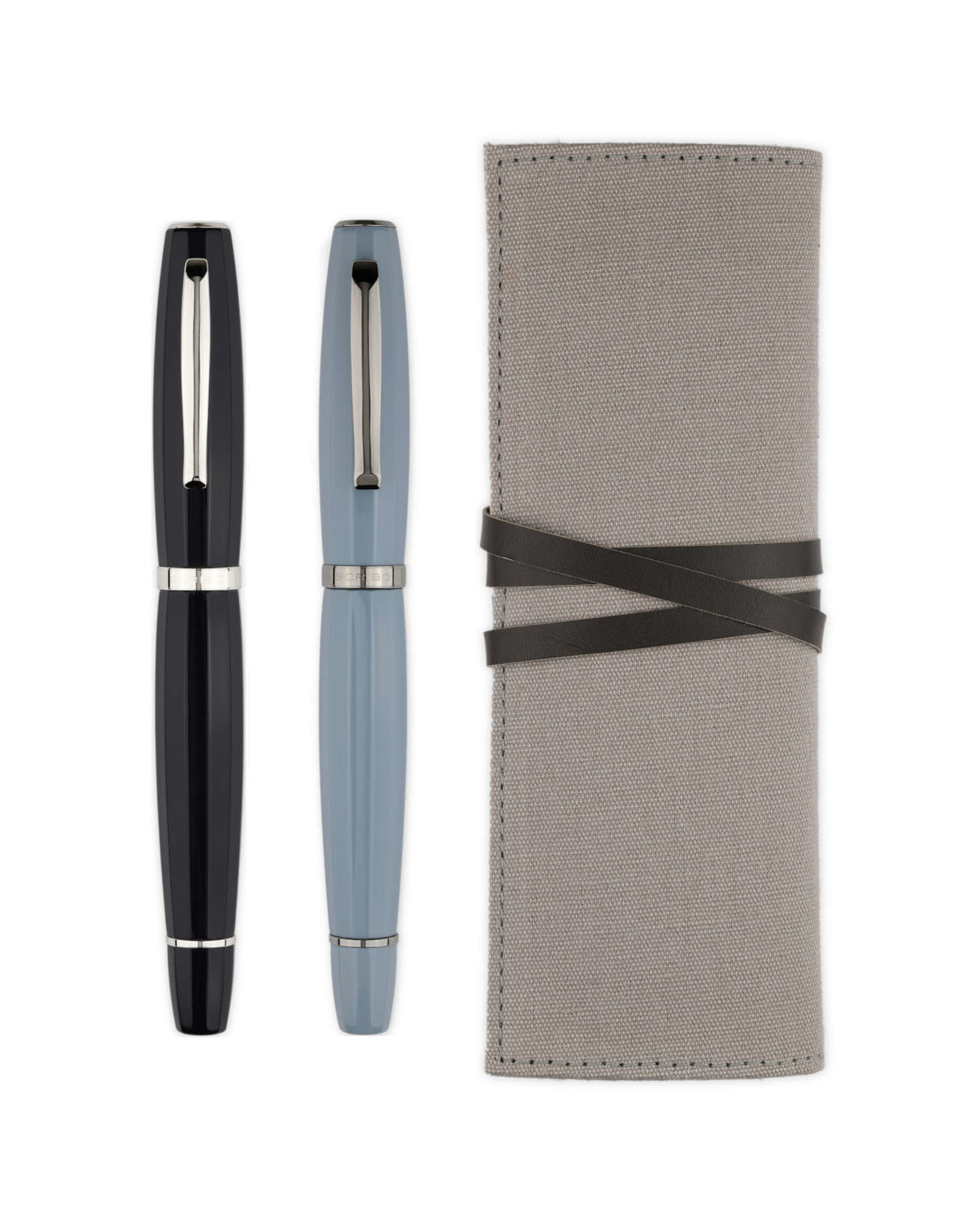 Scribo Feel Fountain Pen - Grey/Blue