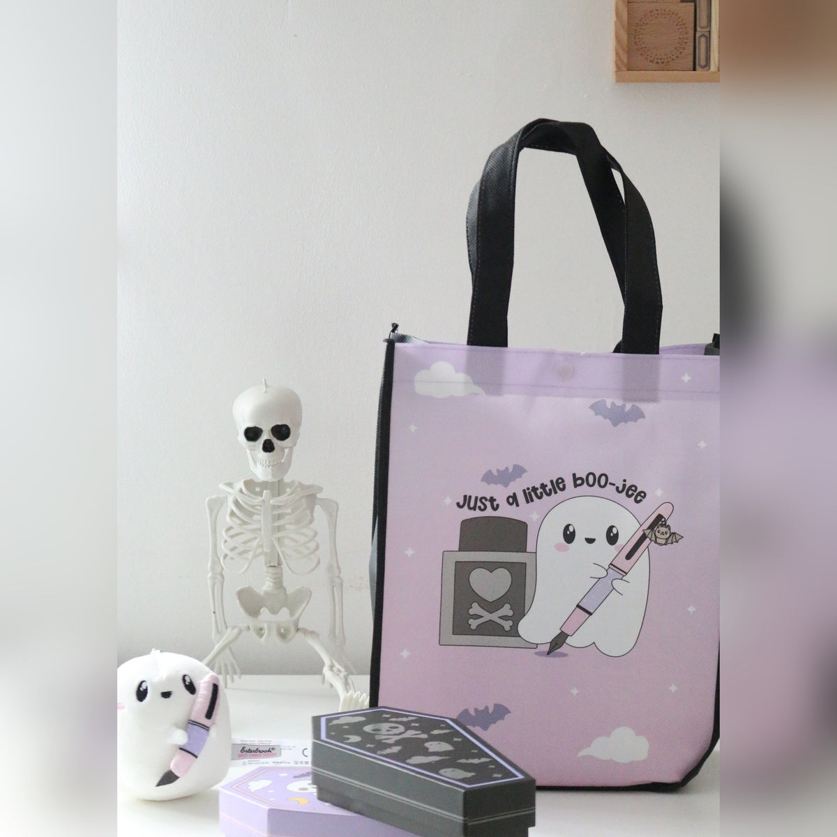 Esterbrook x Sweet Kawaii Design Pastel Halloween Tote Bag