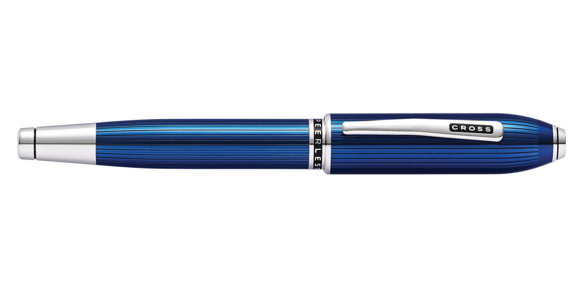 Peerless Translucent Quartz Blue Fountain Pen - view 5