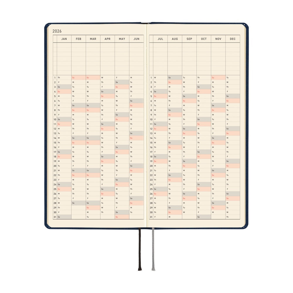 Hobonichi Techo Weeks - Colors: Cosmo Blue (April Start)