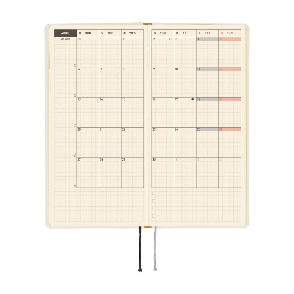 Hobonichi Techo Weeks - Yuichi Inoue: Amenimo Makezu (April Start)