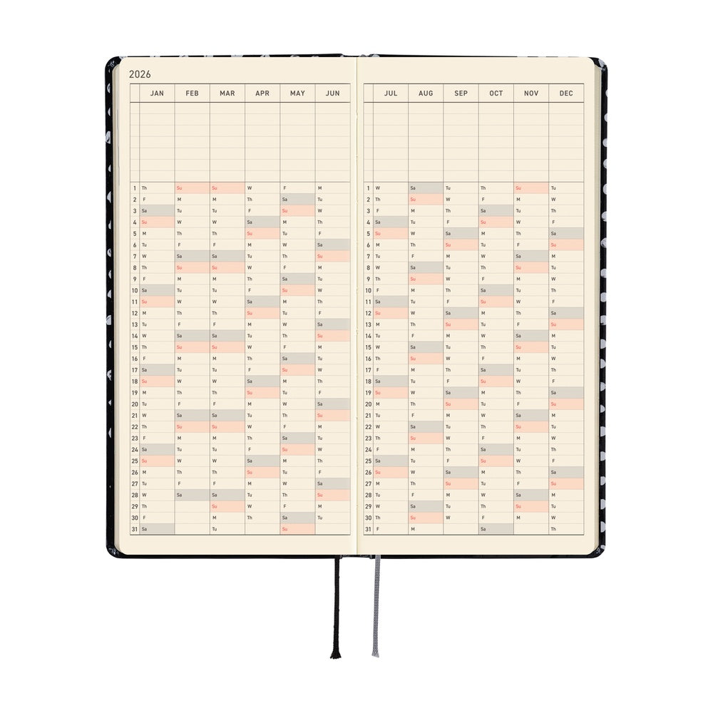 Hobonichi Techo Weeks - Makoto Matsubayashi: Dot (April Start)