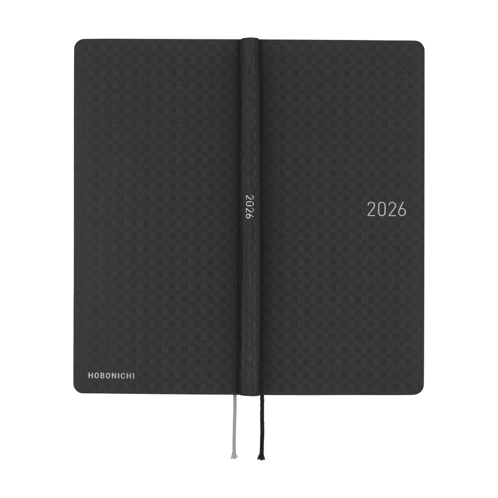 Hobonichi Techo Weeks - Paper Series: Black Gingham (April Start)