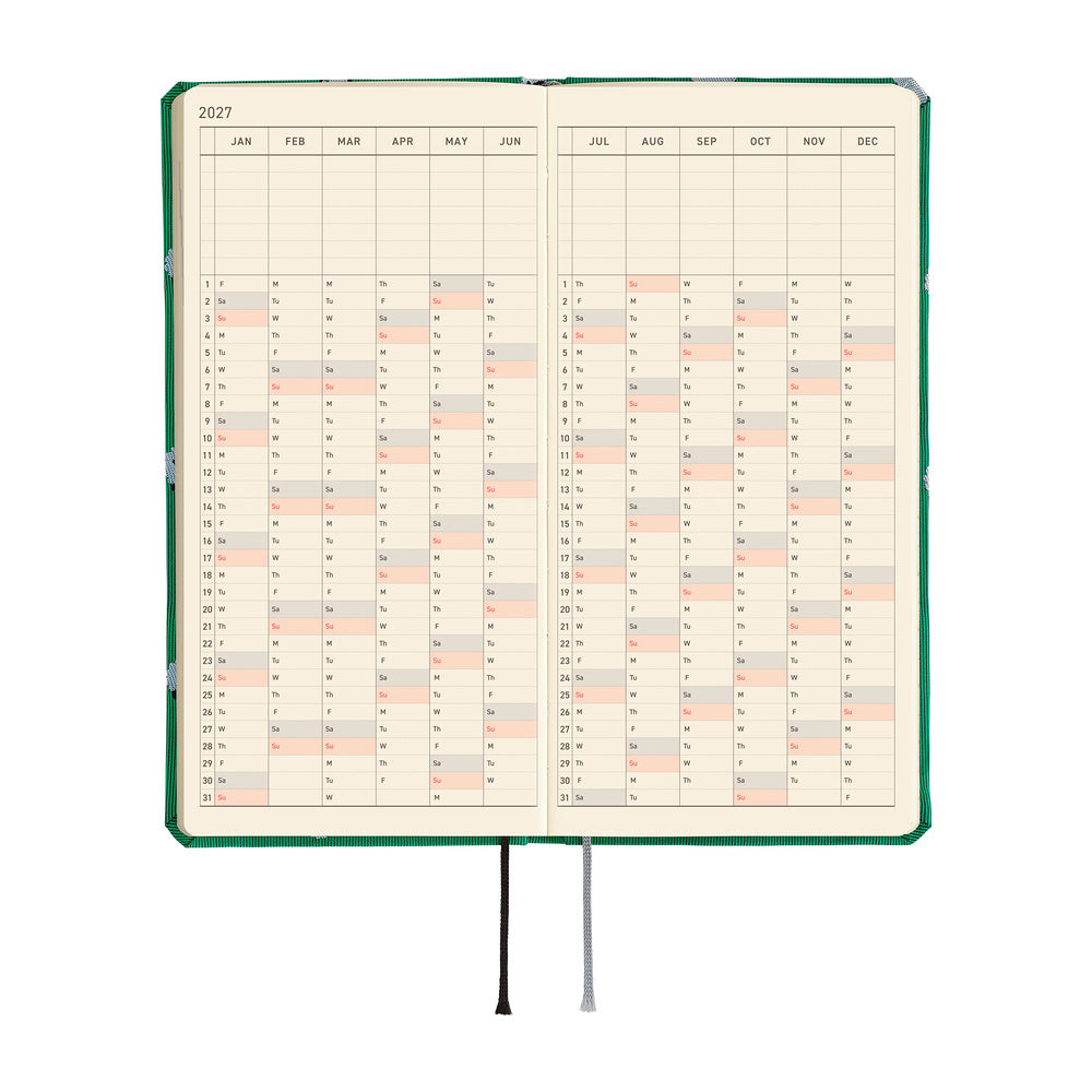 Hobonichi Techo Weeks Mega - Bow & Tie: Sheep Sheep Sheep
