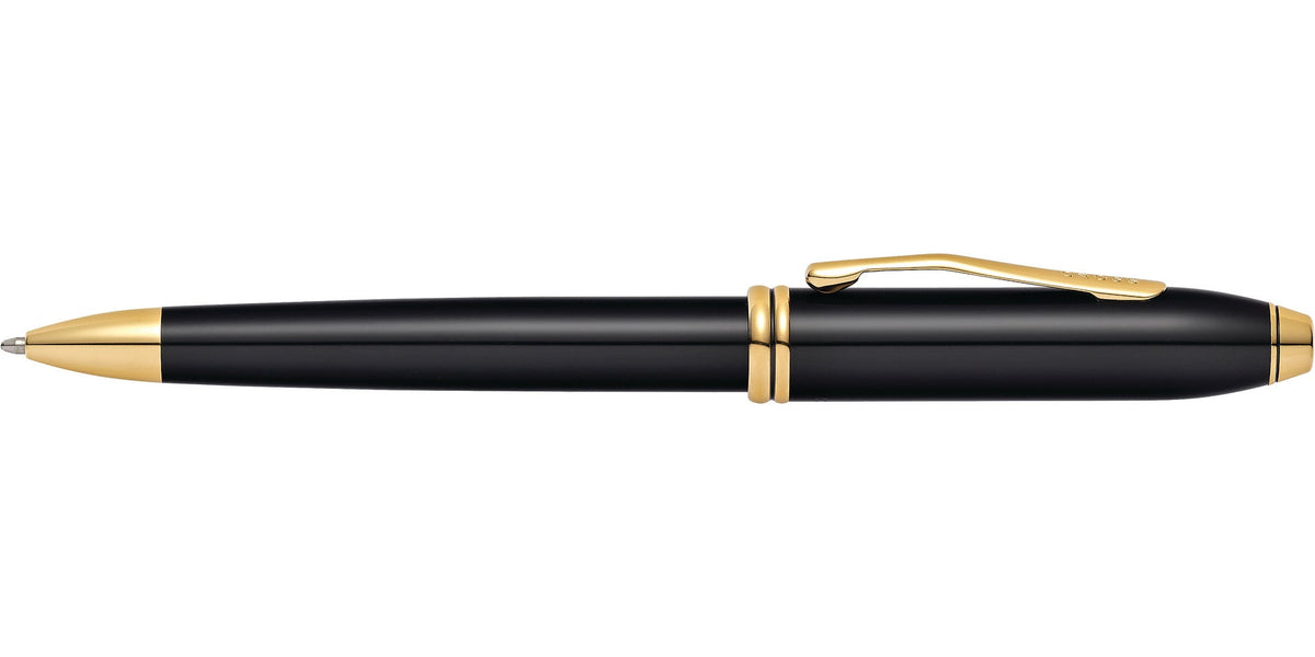 Townsend Black Lacquer Ballpoint Pen Detail
