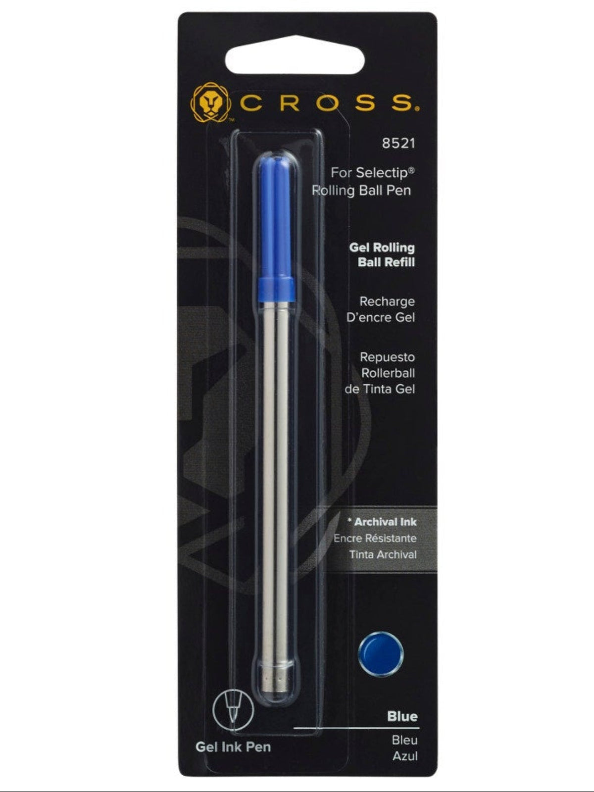 Cross Rollerball Refill Blue Detail