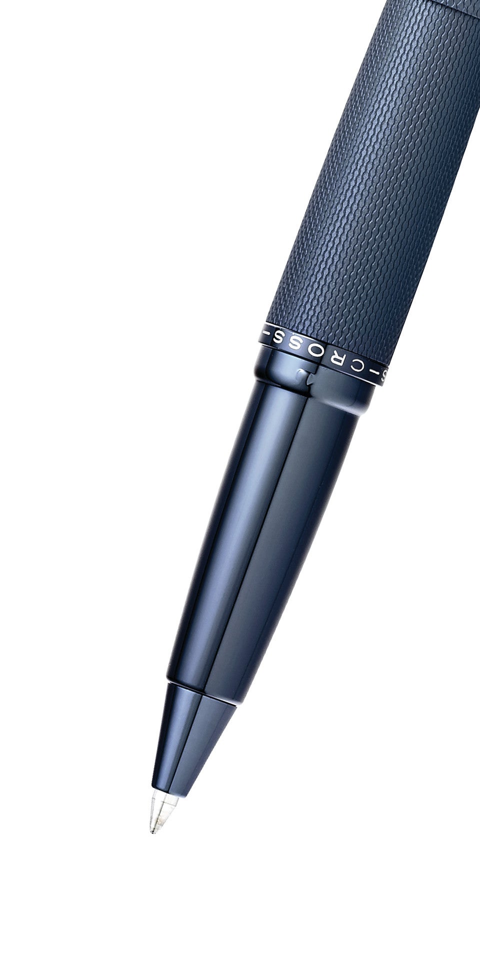 ATX Sandblasted Dark Blue Rollerball Pen - view 2