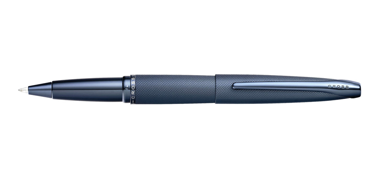 ATX Sandblasted Dark Blue Rollerball Pen - view 3