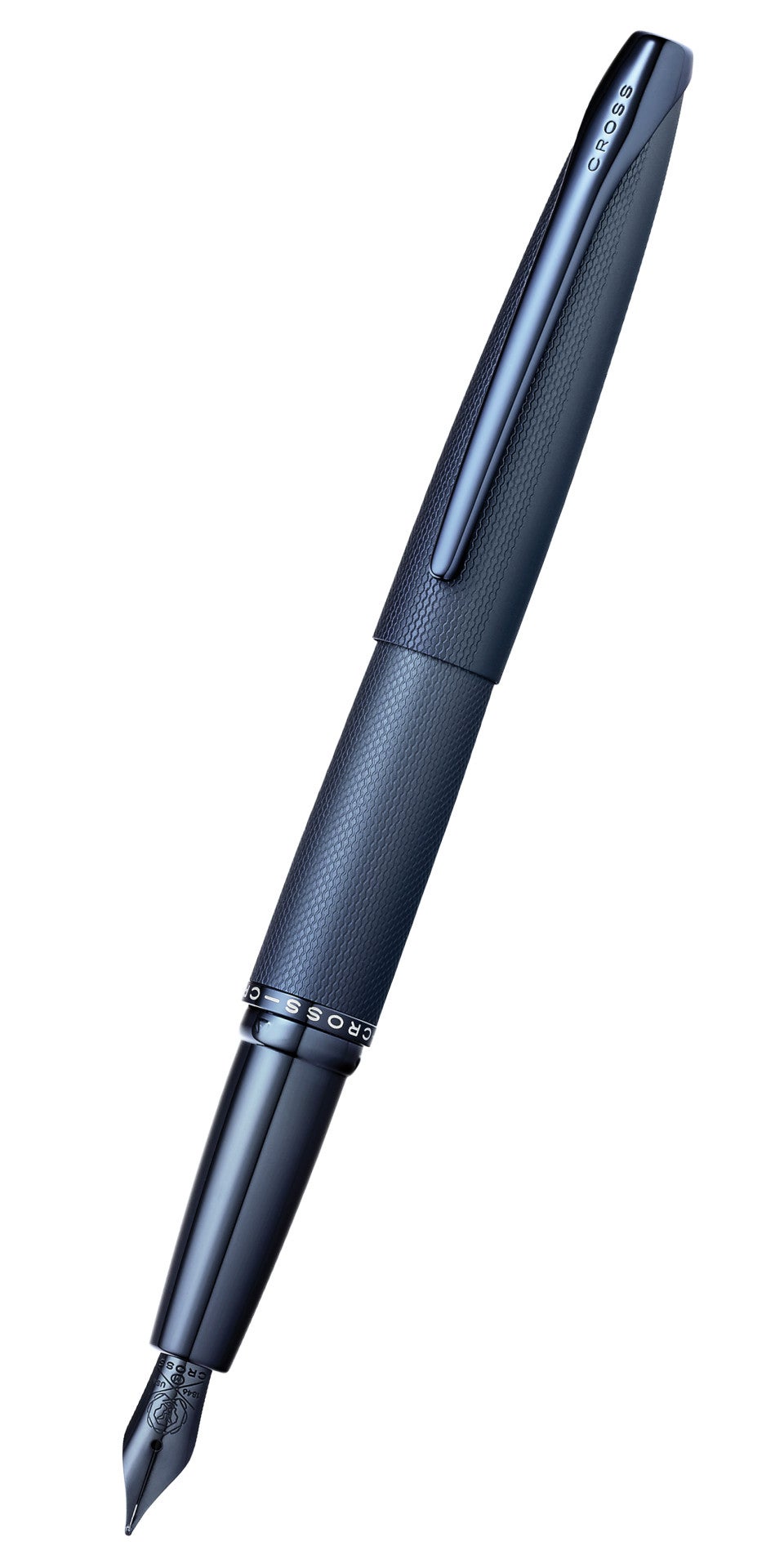 ATX Sandblasted Dark Blue Fountain Pen - view 1