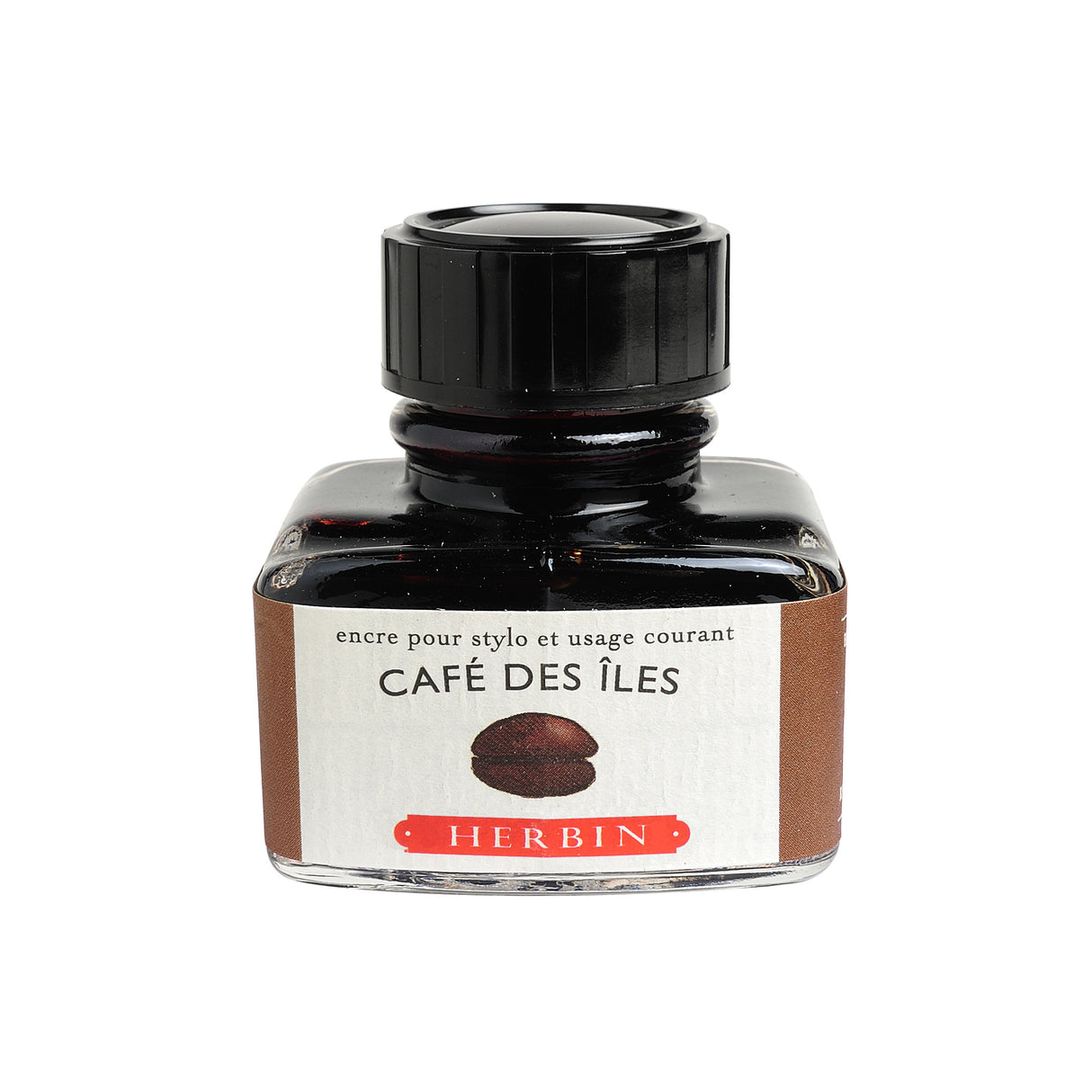 Herbin Ink - Café des Iles - 30ml Bottled Ink | Atlas Stationers.