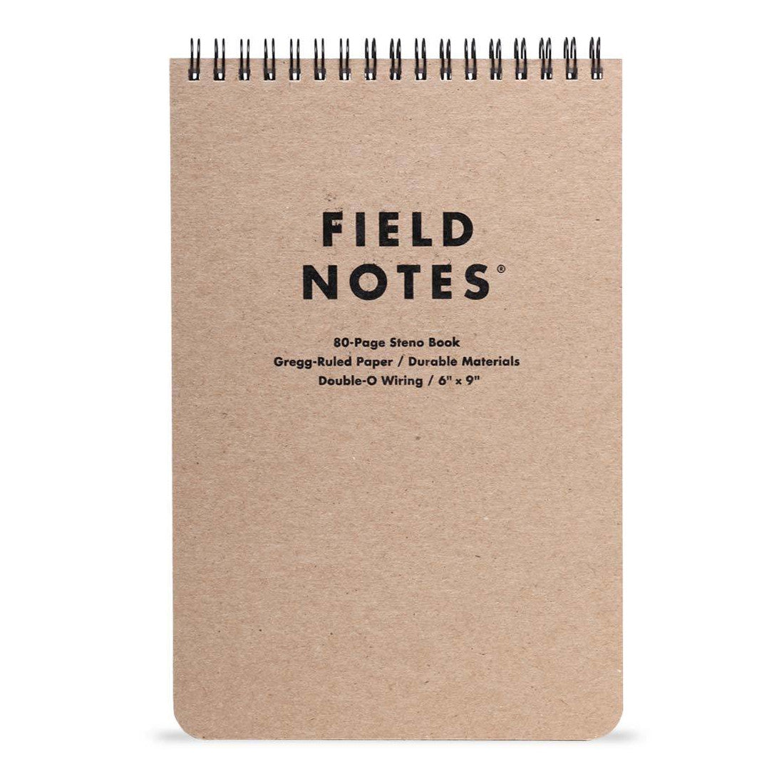 Field Notes Steno Notebook, Gregg Ruled Paper, 80 Page Memo Book, | Atlas Stationers.