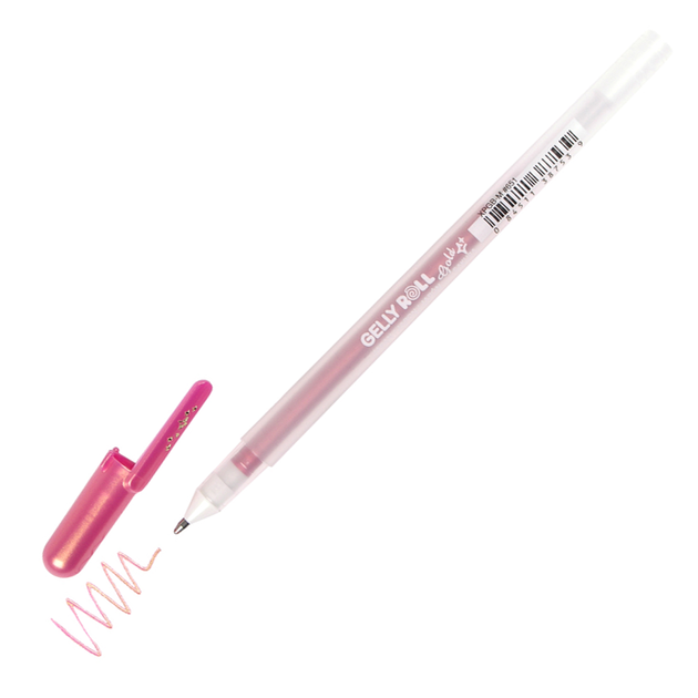 Gelly Roll Gold Shadow Gel Pen - Pink | Atlas Stationers.