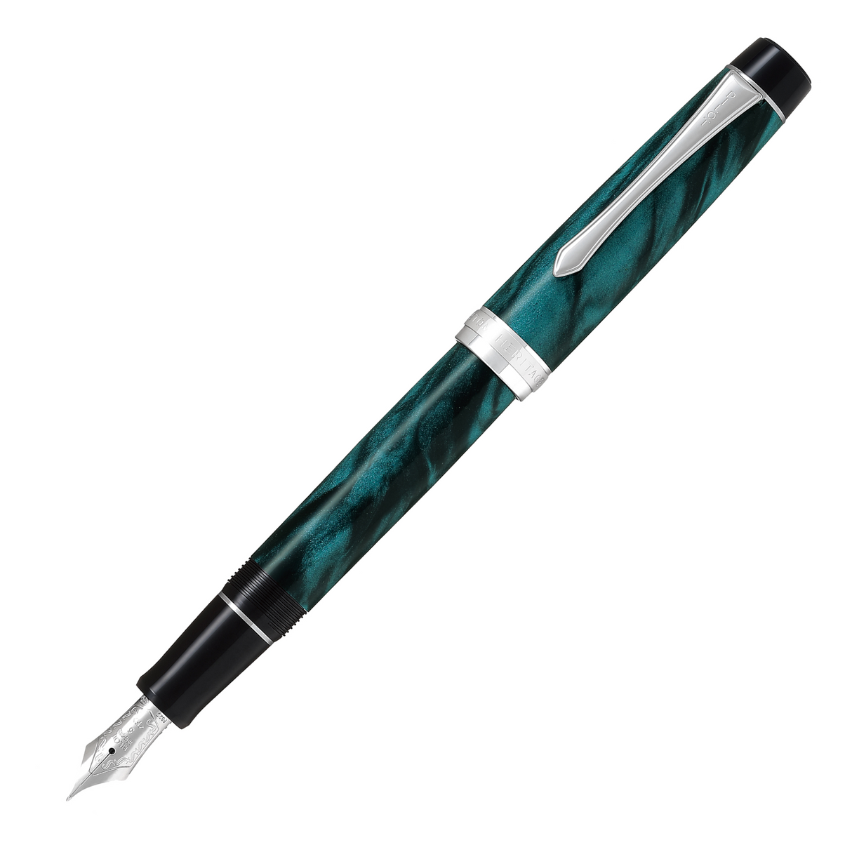 Pilot Custom Heritage SE Fountain Pen - Green | Atlas Stationers.