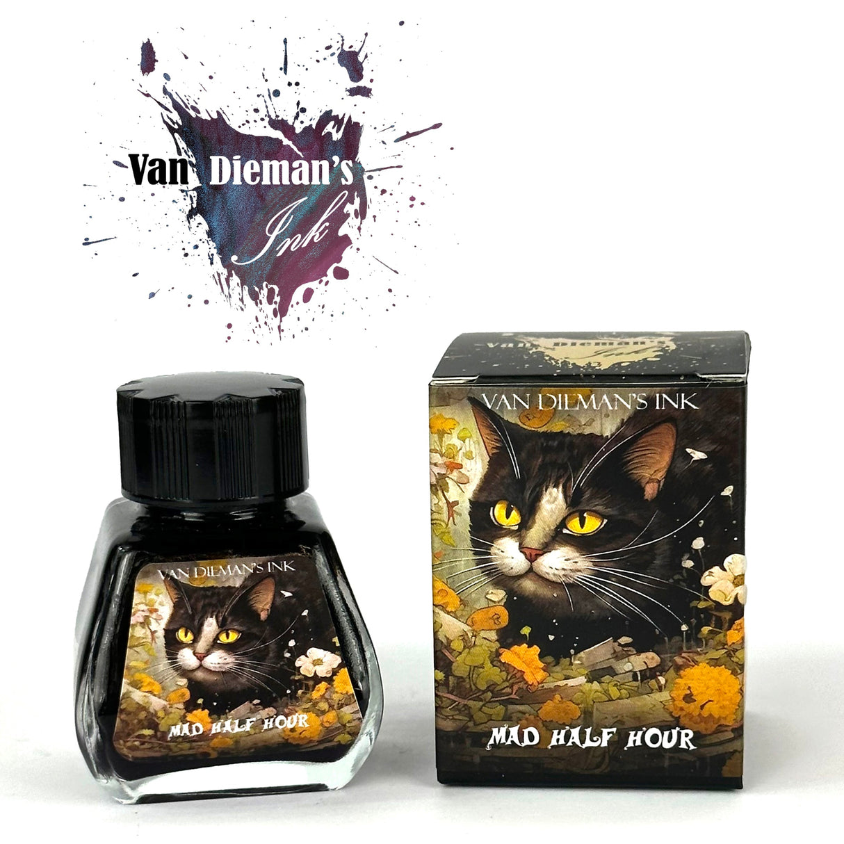 Van Dieman's Feline - Mad Half Hour Shimmering 40ml Bottled Ink