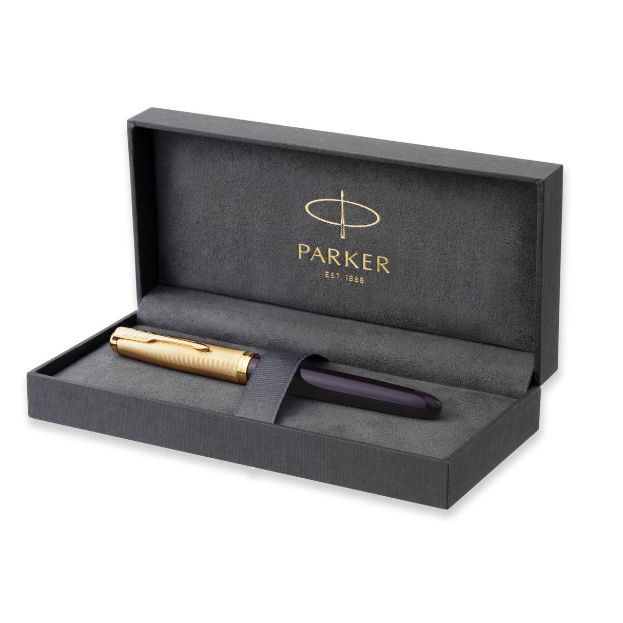 Parker 51 Fountain Pen - Deluxe Plum | Atlas Stationers.