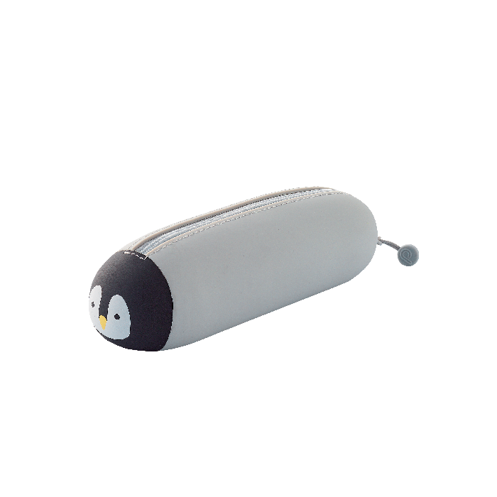 PuniLabo Lying Down Zipper Pouch - Penguin