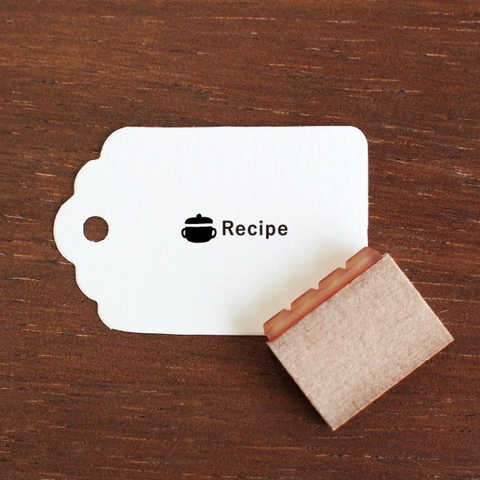 Stamp Marché Stamp - Recipe