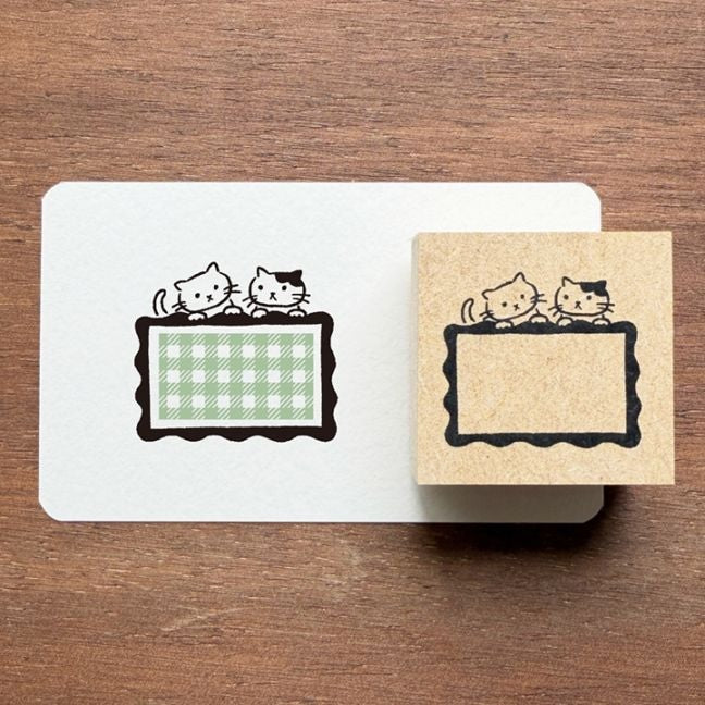 Stamp Marché Labetomo Stamp - Cat Frame