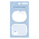 Furukawashiko Kimama Sticky Notes - Rolling Cat