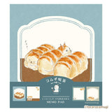 Furukawashiko Tocorocomugi Memo Pad - Bread