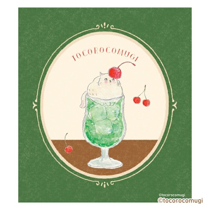 Furukawashiko Tocorocomugi Memo Pad - Coffee Shop