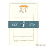 Furukawashiko Tocorocomugi Mini Letter Set - Bread