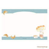 Furukawashiko Tocorocomugi Mini Horizontal Letter Set - Bread