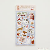 Furukawashiko Foil Sticker Sheet - Strawberry Sweets