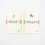Furukawashiko Mini Letter Set -  Soft Serve and Penguin