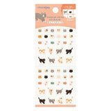 Furukawashiko Chocolog Choco-Peta Stickers - Cat