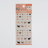 Furukawashiko Chocolog Choco-Peta Stickers - Cat