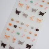 Furukawashiko Chocolog Choco-Peta Stickers - Cat