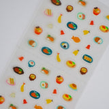 Furukawashiko Chocolog Choco-Peta Stickers - Food